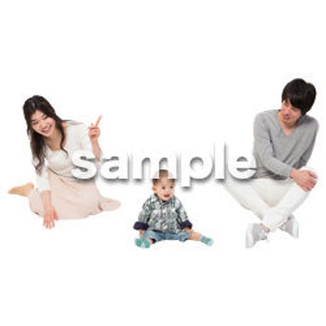 Cutout People　ファミリー　II_221