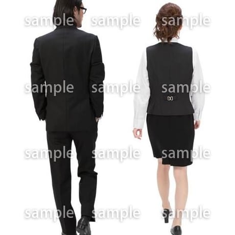 Cutout People　ビジネス-日本人　EE_010