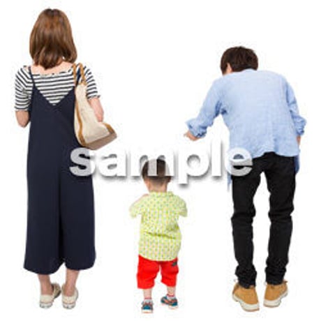 Cutout People　ファミリー　GG_155