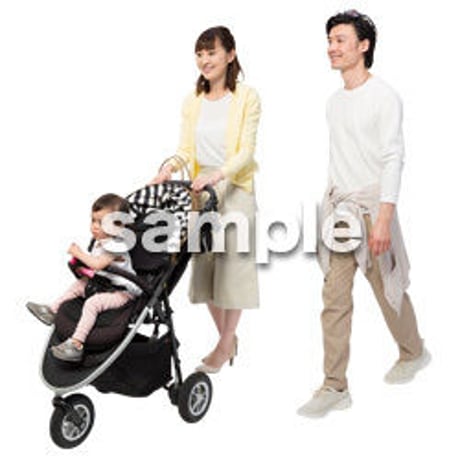 Cutout People　ファミリー　GG_127