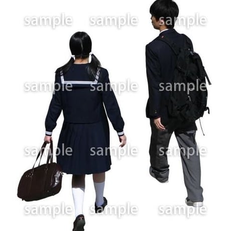 人物切抜き素材　こどもファミリー編　B_371