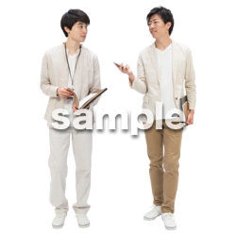 Cutout People　ビジネス-日本人　EE_171