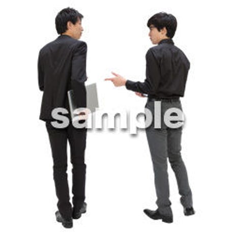Cutout People　ビジネス-日本人　EE_140