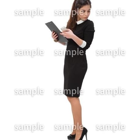 Cutout People　ビジネス　AA_253