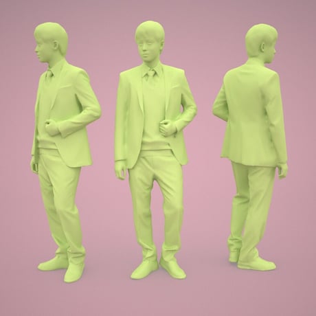 3D人物素材  [Posed]  103_Sota