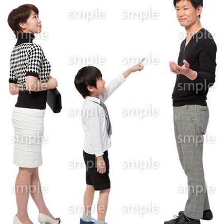 Cutout People　ファミリー　GG_053