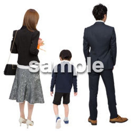 Cutout People　ファミリー　GG_015