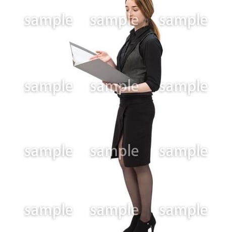 Cutout People　ビジネス　AA_297