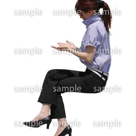 Cutout People　ビジネス-日本人　EE_588