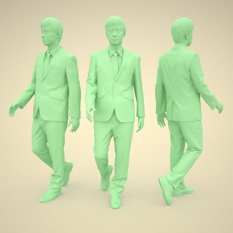 3D人物素材 [Posed]  101_Sota