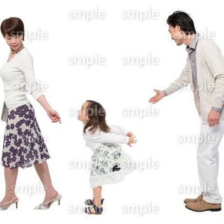Cutout People　ファミリー　GG_063