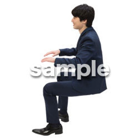 Cutout People　ビジネス-日本人　EE_473