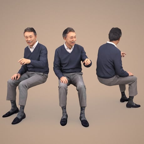 3D人物素材-ポーズド  10個セット 005_Posed-set