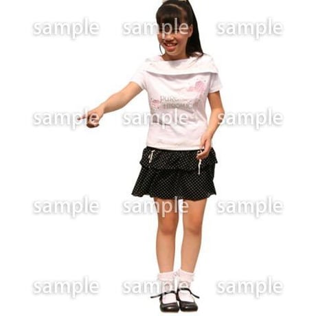 人物切抜き素材　夏服・フィットネス編　J_272