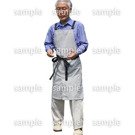 人物切抜き素材　シニアライフ編　R_256