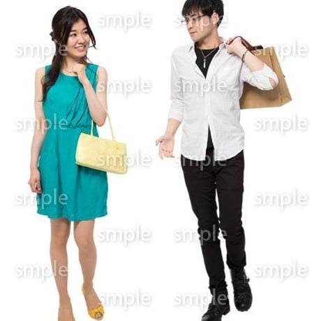 Cutout People　ショッピング　JJ_151
