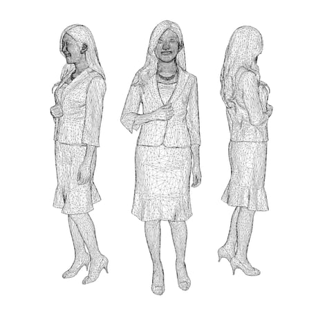 3D人物素材 [Posed]   055_Mao