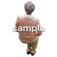 人物切抜き素材　シニア介護編　S_476