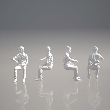 3D人物素材 [ お試し版 ] 065_M_Syun