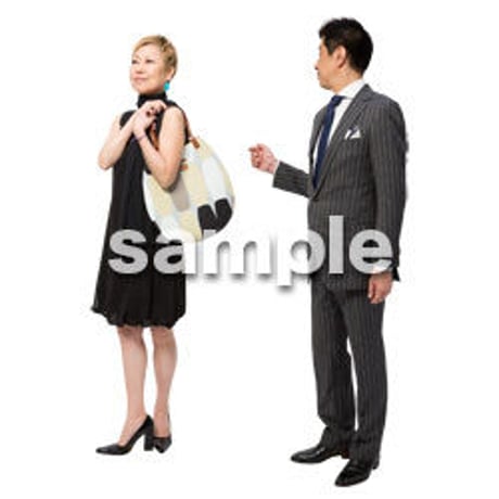 Cutout People　ハイクラス　日本人　HH_172