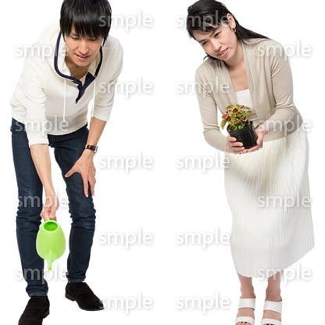Cutout People　ガーデニング　II_171