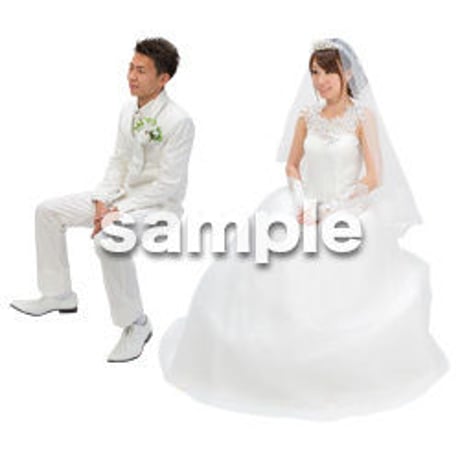 Cutout People　ウェディング　DD_044