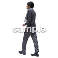 人物切抜き素材　ベーシックファッション編　P_499