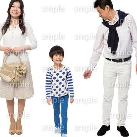 Cutout People　ファミリー　GG_091
