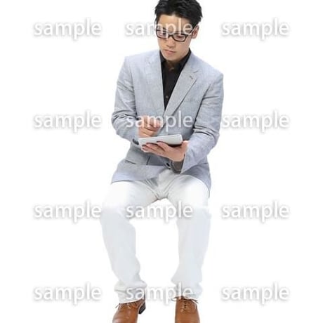 Cutout People　ビジネス-日本人　EE_496