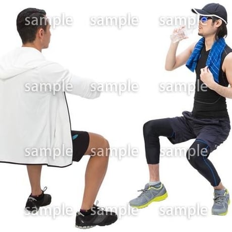 Cutout People　スポーツ　CC_304