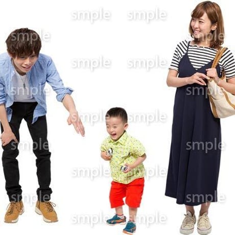 Cutout People　ファミリー　GG_151
