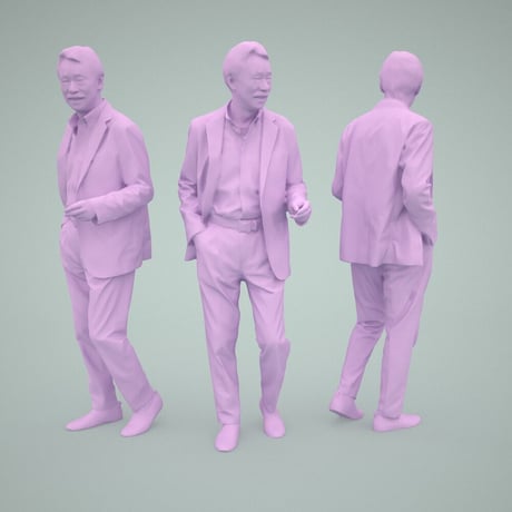 3D人物素材  [Posed]  043_Ken