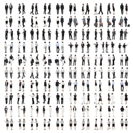 05Cutout People ビジネスV2 [ダウンロード版]