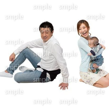 Cutout People　ファミリー　II_203