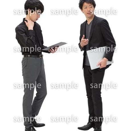 Cutout People　ビジネス-日本人　EE_137