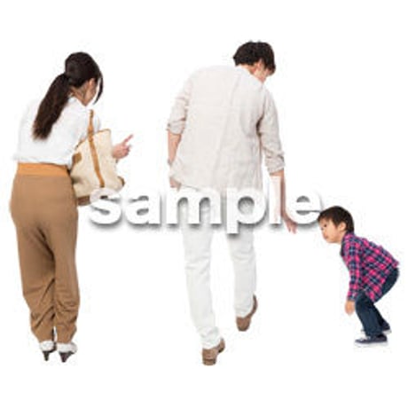 Cutout People　ファミリー　GG_160