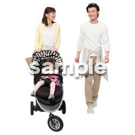 Cutout People　ファミリー　GG_126