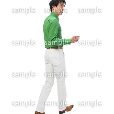 Cutout People　日本人カジュアル　BB_179
