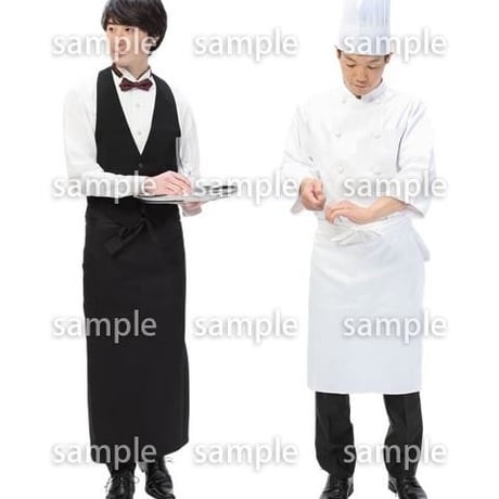 Cutout People　パーティースタッフ　DD_181