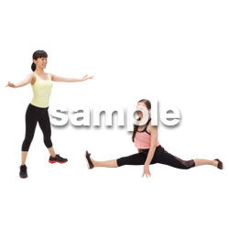 Cutout People　スポーツ　CC_183