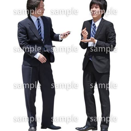 人物切抜き素材　ベーシックファッション編　P_077
