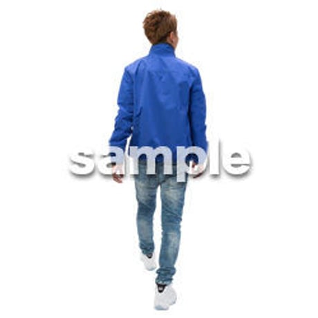 Cutout People　日本人カジュアル　BB_195
