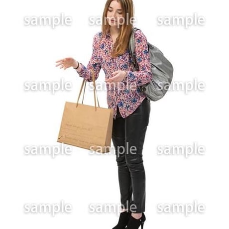 Cutout People　外国人カジュアル　BB_302