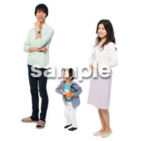 Cutout People　ファミリー　II_182