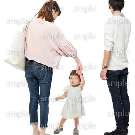 Cutout People　ファミリー　GG_114