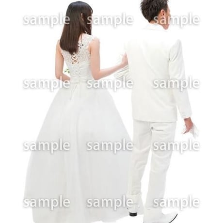 Cutout People　ウェディング　DD_010