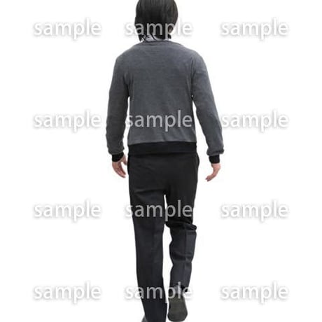人物切抜き素材　ベーシックファッション編　P_375