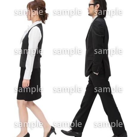 Cutout People　ビジネス-日本人　EE_008