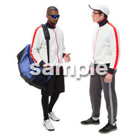 Cutout People　スポーツ　CC_097