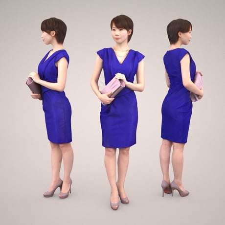 3D人物素材 [Posed]   023_Haru